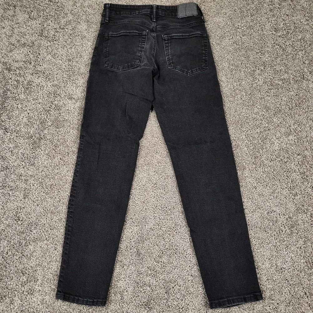 American Eagle Jeans Mens 26x30 Black Good Airflex+ Athletic Fit 0530-6530